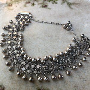 Silver Stars Linked Bracelet